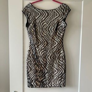 guess sequin mini dress | worn once